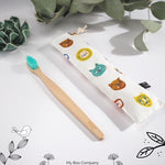 Pochette de voyage brosse à dents pour enfant - motif félins - My Boo Company
