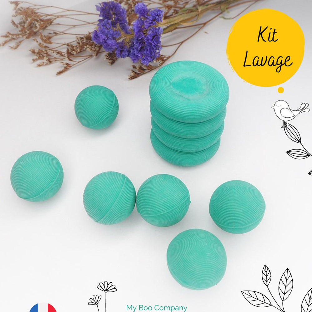 Kit balles et battoirs de lavage écologique fabriqué en France – My Boo  Company