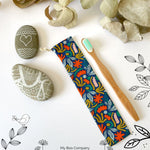 Pochette de transport pour brosse à dents à motif floral - My Boo Company