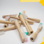 tête de recharge pour brosse à dents en bambou