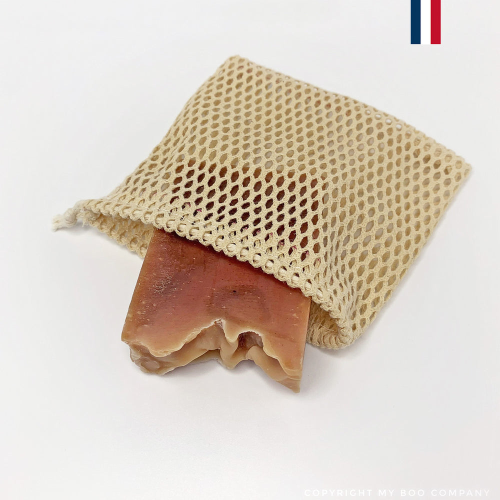 pochette sauve-savon fabriquée en France