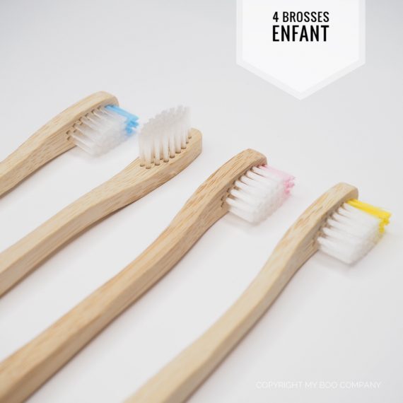 Brosse bambou enfant