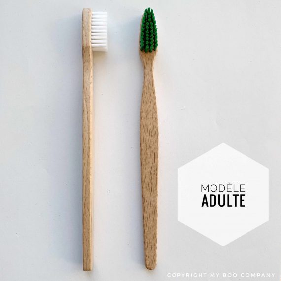 Brosse à dents en hêtre adulte
