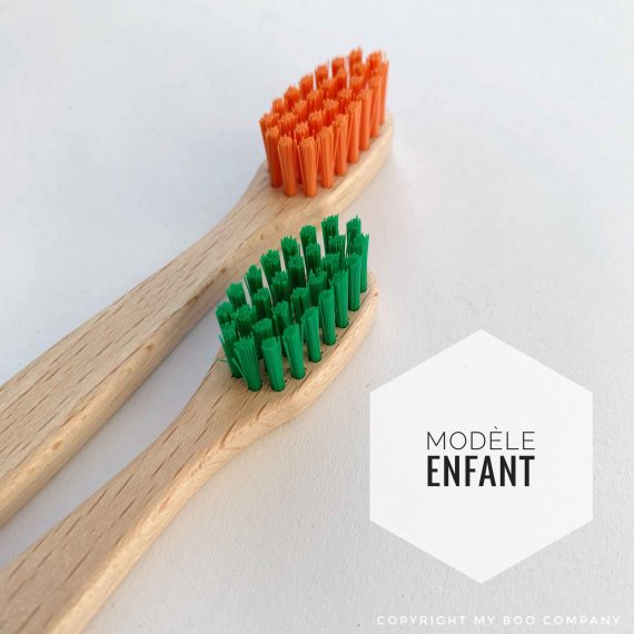 Brosse à dents en hêtre enfant